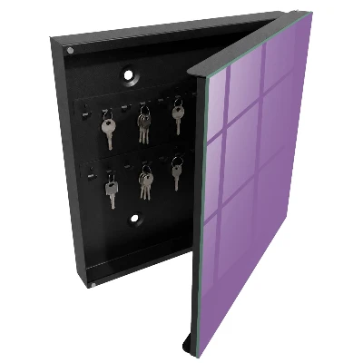 Purple color Key box for wall