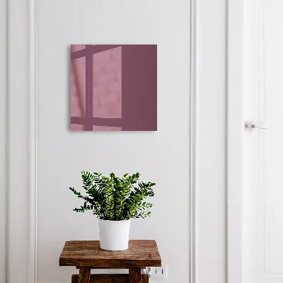Burgundy color Wall mounted key box