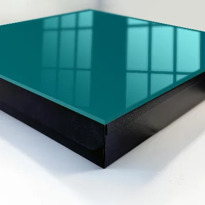 Dark turquoise Key cabinet
