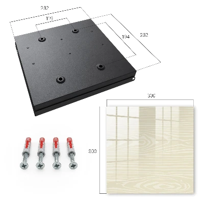 Wood structure Key box for wall