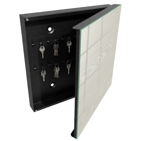 Wood slats Wall mounted key box