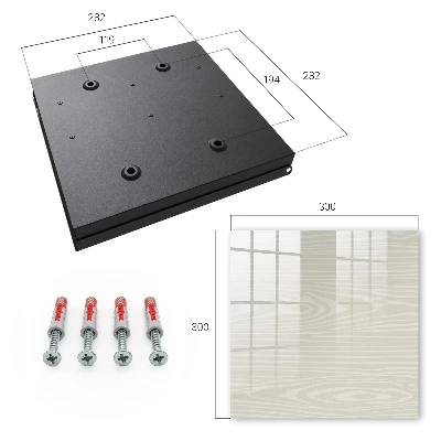 Wood slats Wall mounted key box