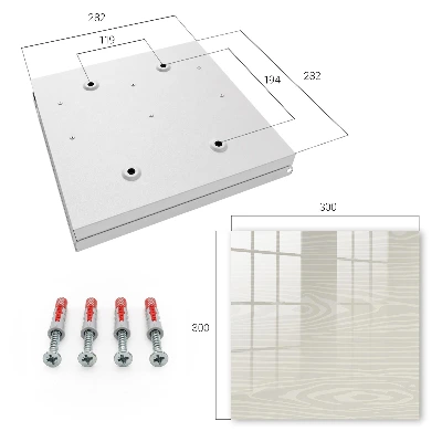 Wood slats Wall mounted key box