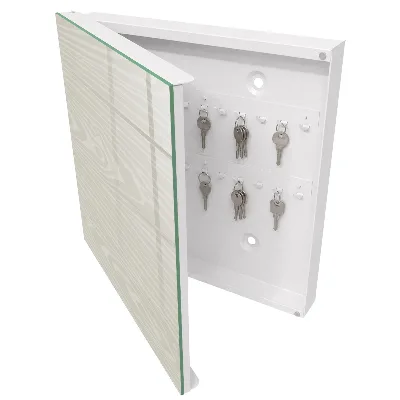 Wood slats Wall mounted key box