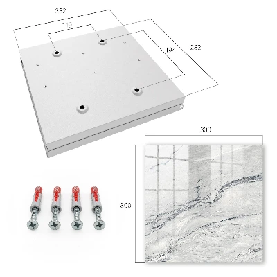 Stone pattern Key box for wall