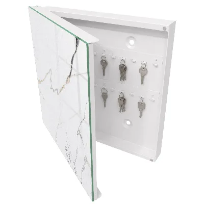 Elegant marble Key cabinet