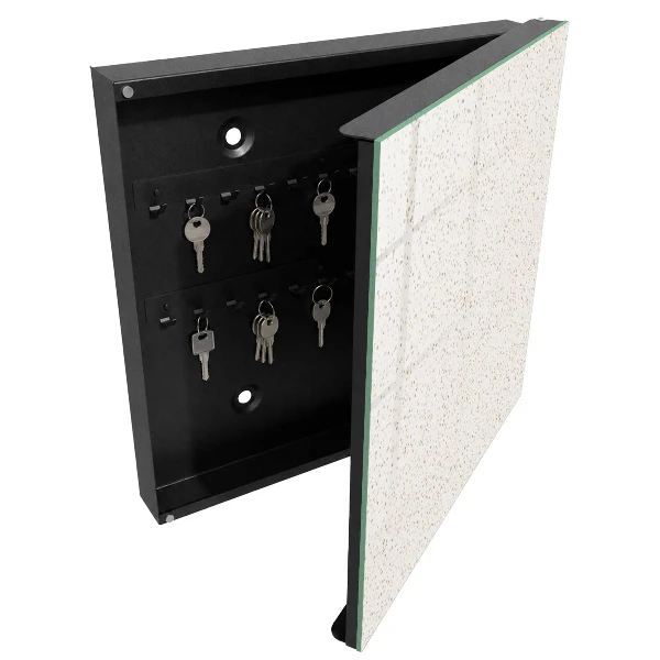 Dotted pattern Wall mounted key box