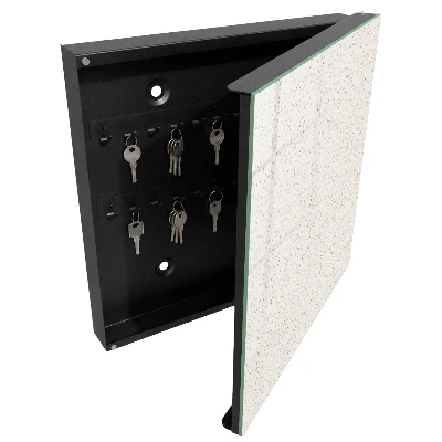 Dotted pattern Wall mounted key box