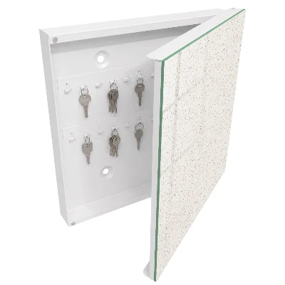 Dotted pattern Wall mounted key box