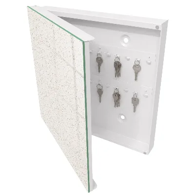Dotted pattern Wall mounted key box