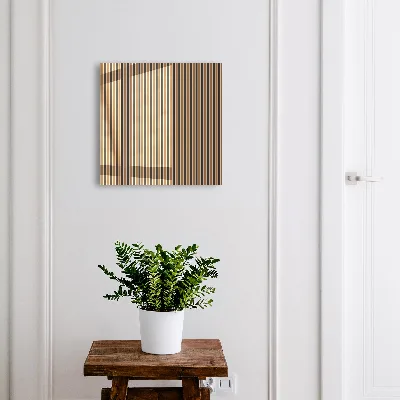 Minimalist stripes Key box for wall