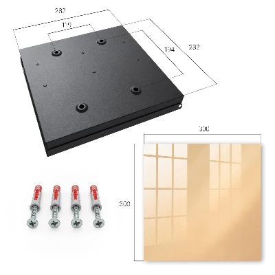 Beige comfort Wall mounted key box