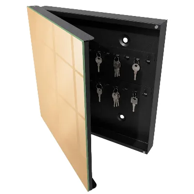 Wall mounted key box beige comfort