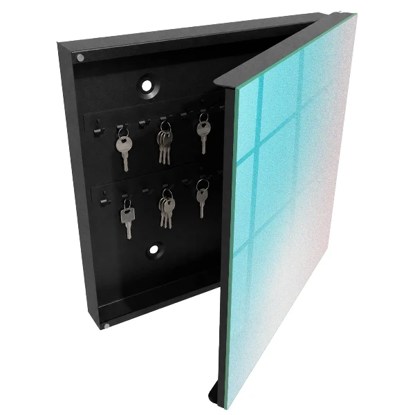 Pastel gradient Key cabinet