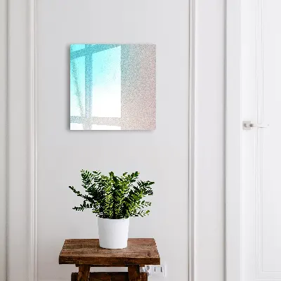 Key cabinet with a pastel gradient finish