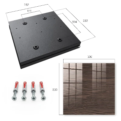 Wood structure Key box for wall