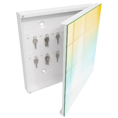 Gentleness of colors Key cabinet