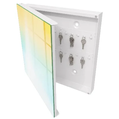 Gentleness of colors Key cabinet