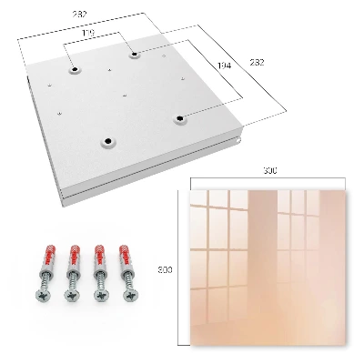 Pastel mood Key box for wall
