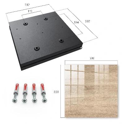 Wood texture Wall mounted key box