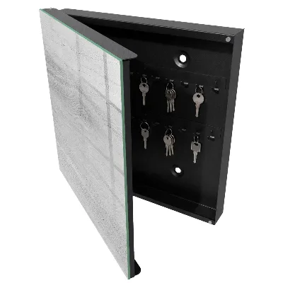 Wood patterns Key cabinet