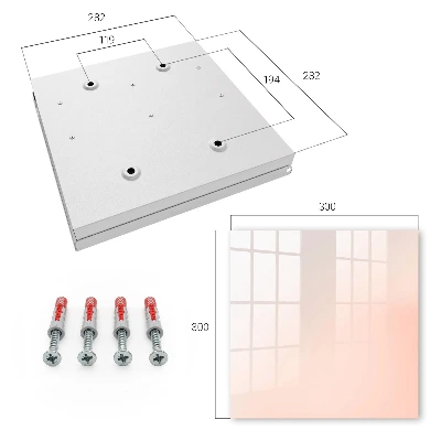 Pastel minimalism Wall mounted key box