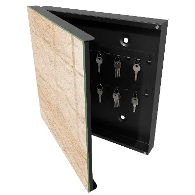 Stone texture Key cabinet