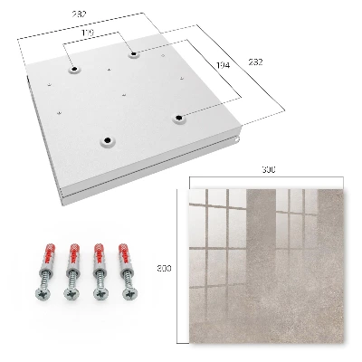 Elegant texture Key box for wall
