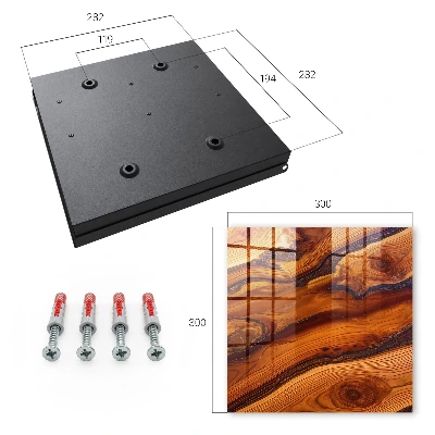 Essence of wood Wall mounted key box