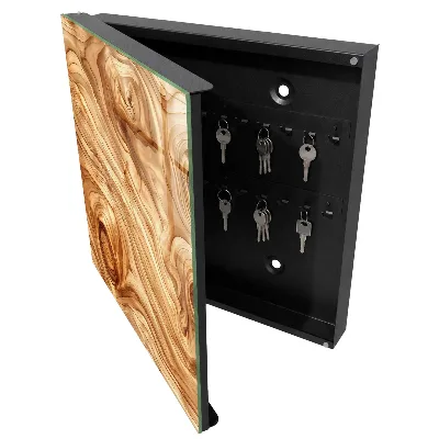 Wood waves Key cabinet