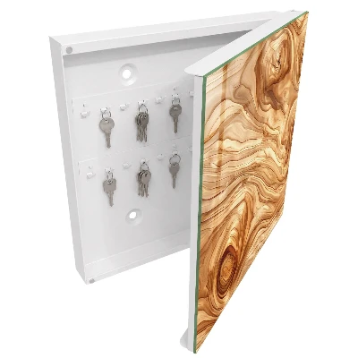 Wood waves Key cabinet