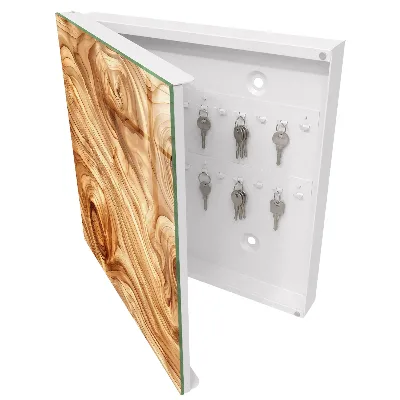Wood waves Key cabinet