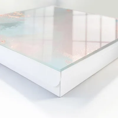 Pastel abstraction Wall mounted key box