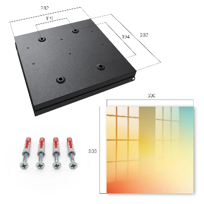 Colorful gradient Wall mounted key box