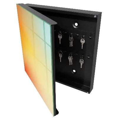 Colorful gradient Wall mounted key box