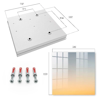 Pastel sunrise Key cabinet