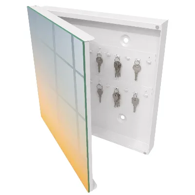 Pastel sunrise Key cabinet