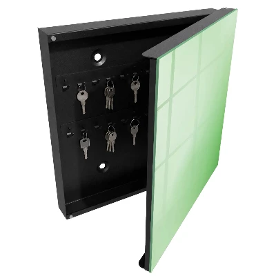 Wall-mounted key box green harmony design