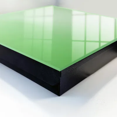 Wall-mounted key box green harmony design