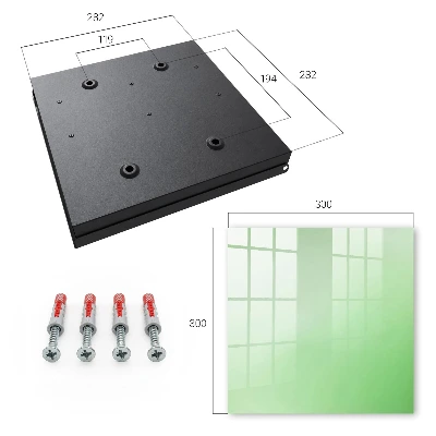 Green harmony Key box for wall