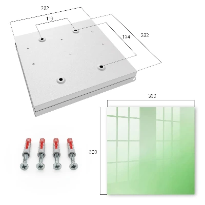 Green harmony Key box for wall