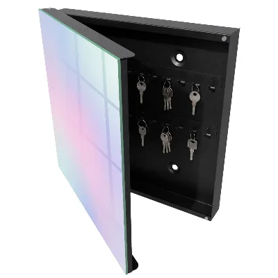 Wall-mounted key box pastel harmony finish