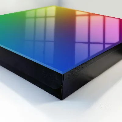 Colorful gradient Key box for wall