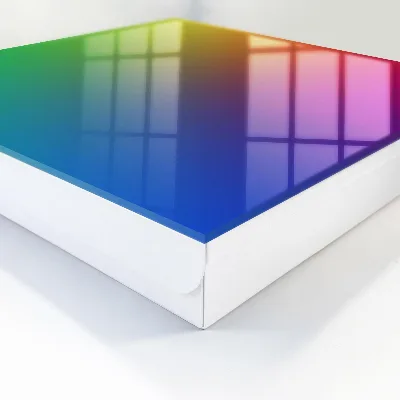 Colorful gradient Key box for wall