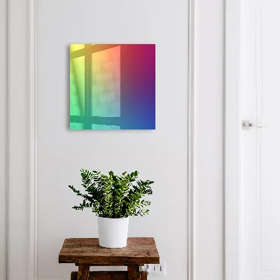 Colorful gradient Key box for wall