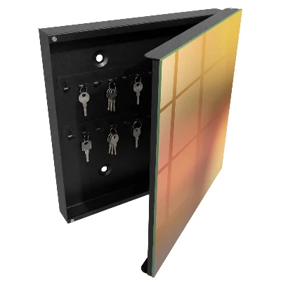 Warm gradient Wall mounted key box