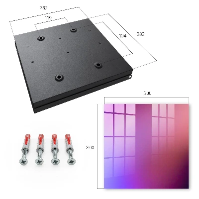 Colorful gradient Key box for wall