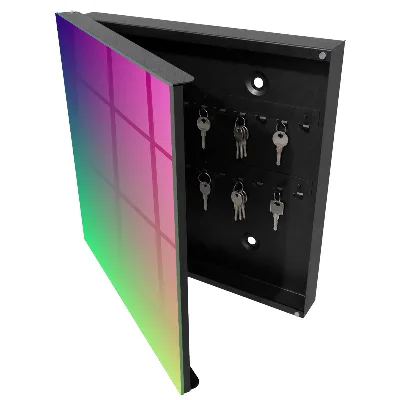 Colorful gradient Key cabinet