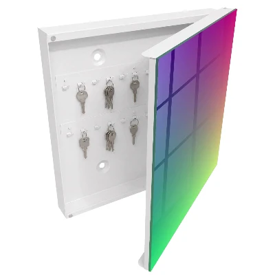 Colorful gradient Key cabinet