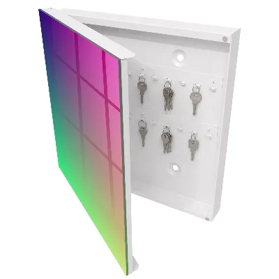 Colorful gradient Key cabinet